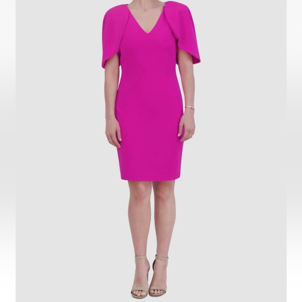 Jessica Howard Vibrant Pink Mini Dress